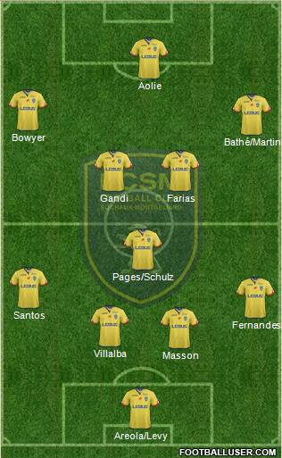 FC Sochaux-Montbéliard Formation 2017