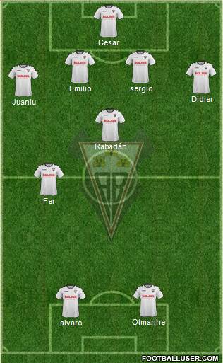 Albacete B., S.A.D. Formation 2017