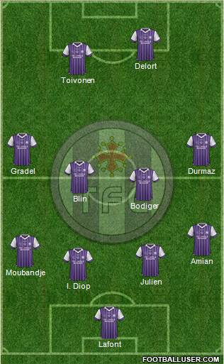 Toulouse Football Club Formation 2017