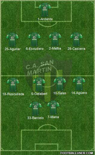 San Martín de San Juan Formation 2017