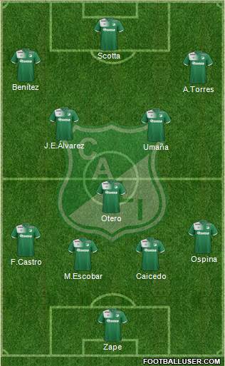 AC Deportivo Cali Formation 2017