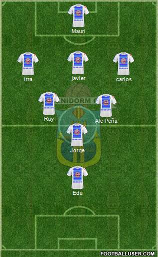 Benidorm C.D. Formation 2017