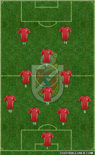 CD La Serena S.A.D.P. Formation 2017