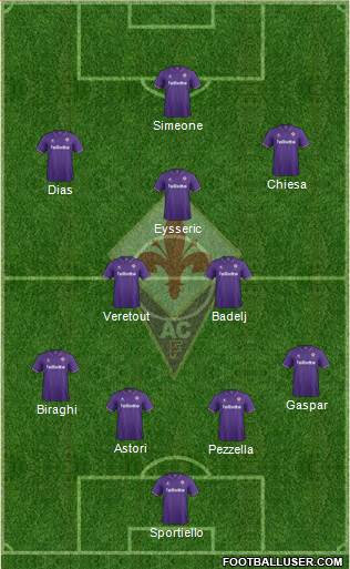Fiorentina Formation 2017