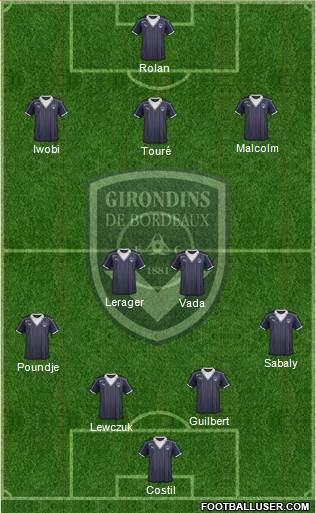 FC Girondins de Bordeaux Formation 2017