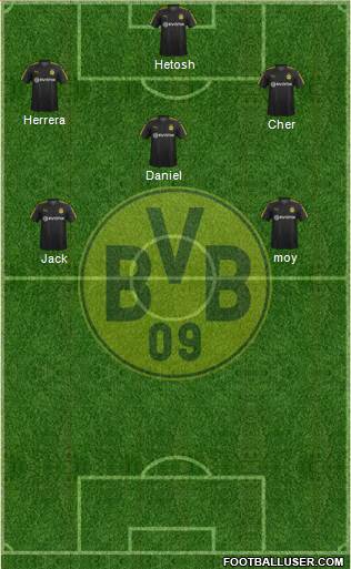 Borussia Dortmund Formation 2017