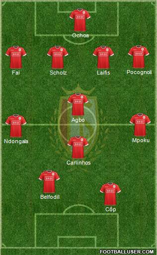 R Standard de Liège Formation 2017