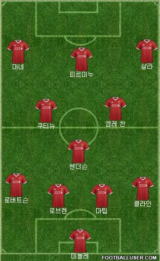 Liverpool Formation 2017
