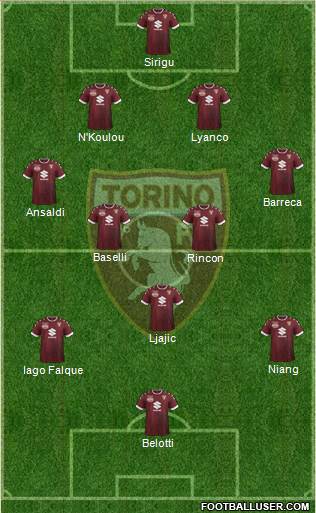 Torino Formation 2017
