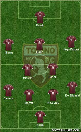 Torino Formation 2017