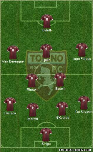 Torino Formation 2017