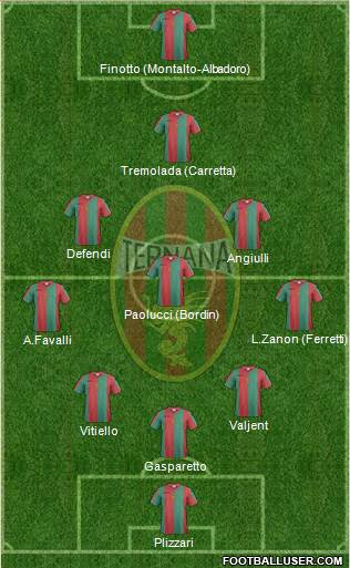 Ternana Formation 2017