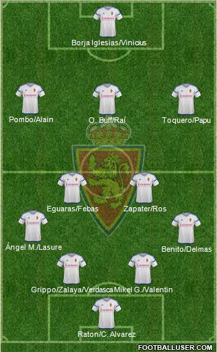 R. Zaragoza S.A.D. Formation 2017