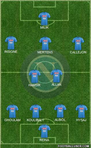 Napoli Formation 2017