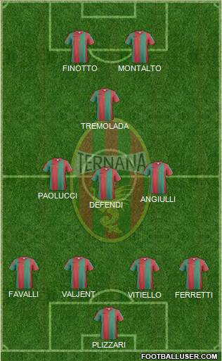 Ternana Formation 2017