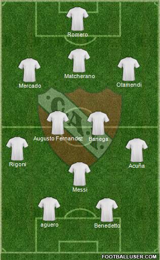 Independiente Formation 2017