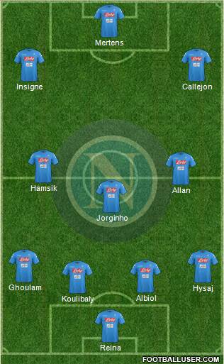 Napoli Formation 2017