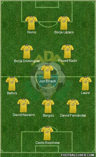 A.D. Alcorcón Formation 2017