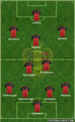 Belgium Formation 2017
