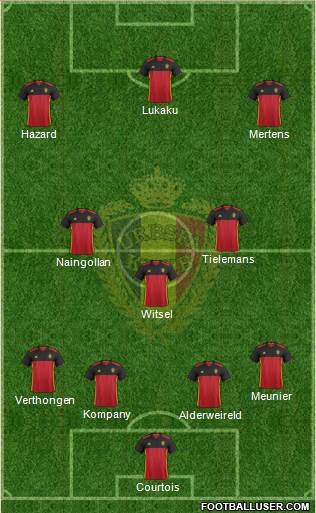 Belgium Formation 2017