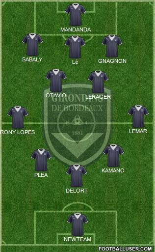 FC Girondins de Bordeaux Formation 2017
