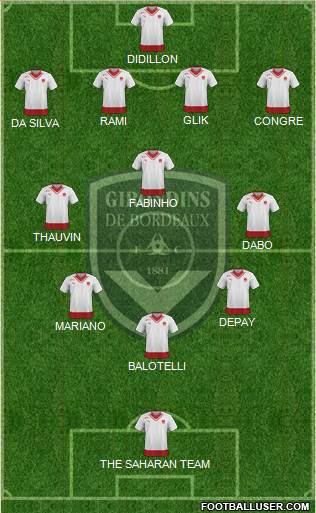 FC Girondins de Bordeaux Formation 2017