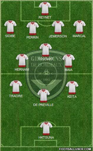 FC Girondins de Bordeaux Formation 2017