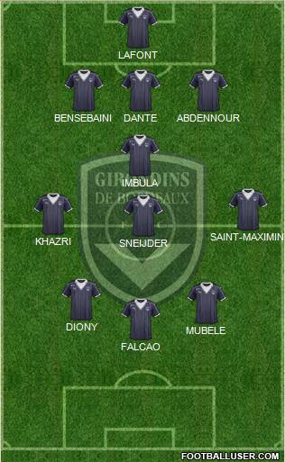 FC Girondins de Bordeaux Formation 2017