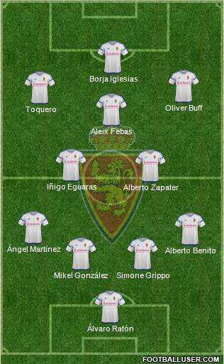 R. Zaragoza S.A.D. Formation 2017
