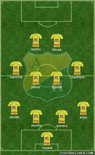 CD Atlético Huila Formation 2017