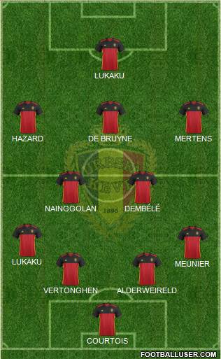 Belgium Formation 2017