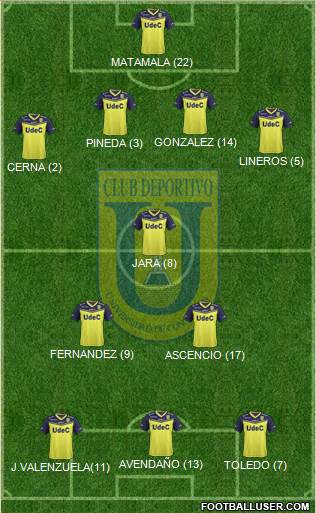 CCD Universidad de Concepción Formation 2017