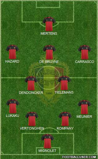 Belgium Formation 2017