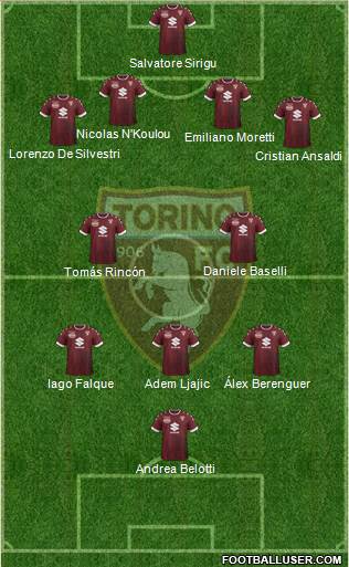 Torino Formation 2017