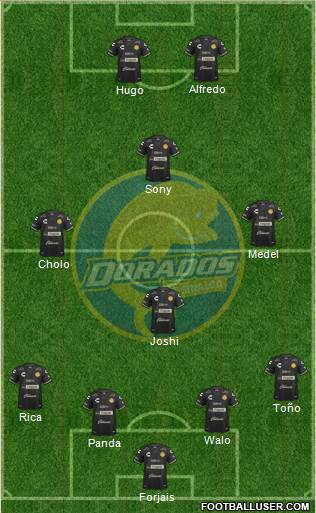 Club Dorados de Sinaloa Formation 2017