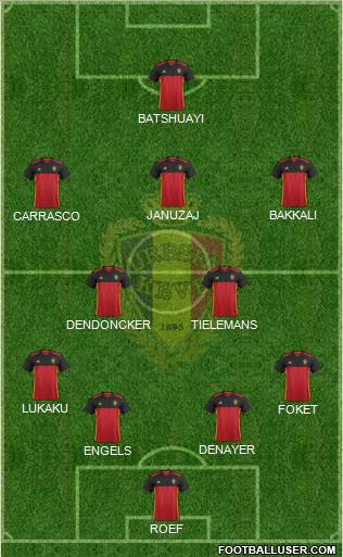 Belgium Formation 2017
