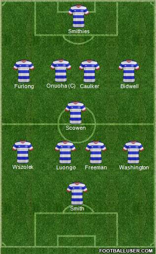 Queens Park Rangers Formation 2017