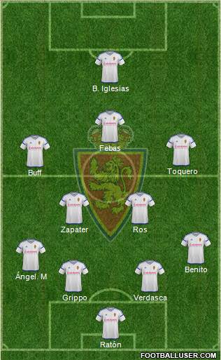 R. Zaragoza S.A.D. Formation 2017