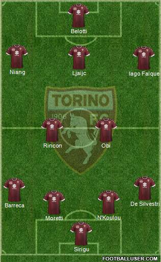 Torino Formation 2017