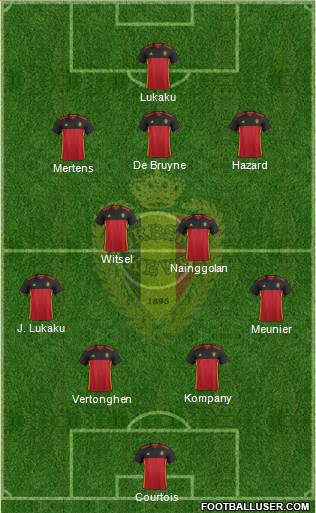 Belgium Formation 2017