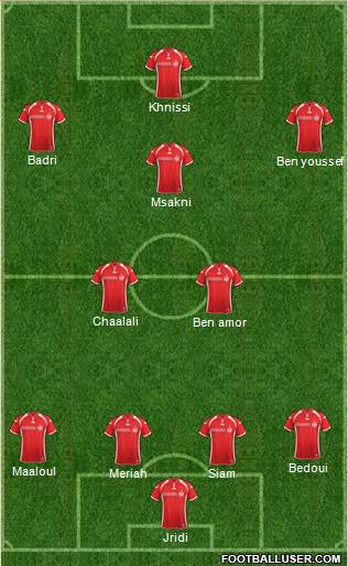 Tunisia Formation 2017