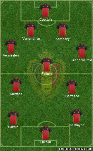 Belgium Formation 2017