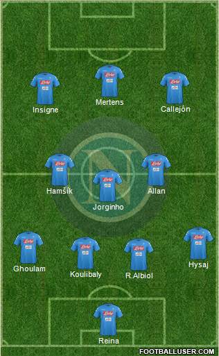 Napoli Formation 2017