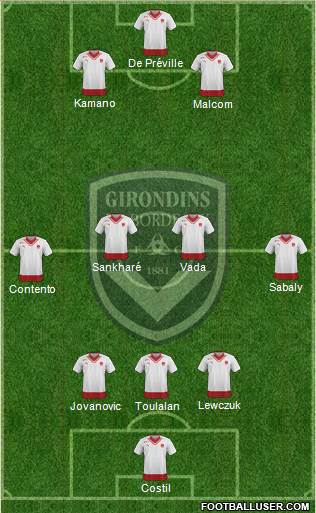 FC Girondins de Bordeaux Formation 2017