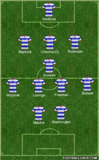 Queens Park Rangers Formation 2017