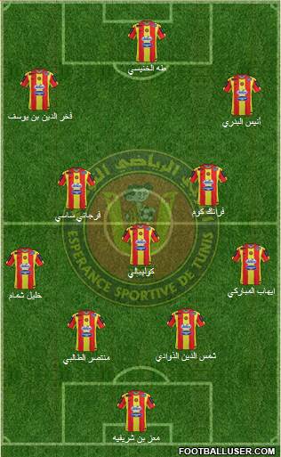 Espérance Sportive de Tunis Formation 2017