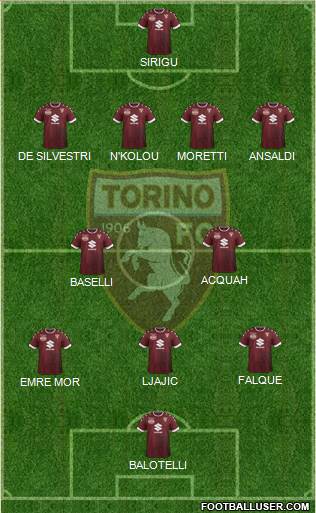Torino Formation 2017
