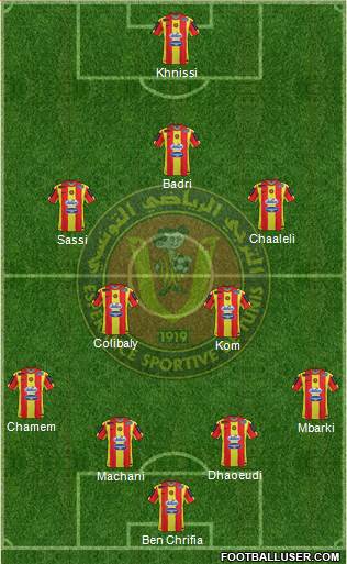Espérance Sportive de Tunis Formation 2017