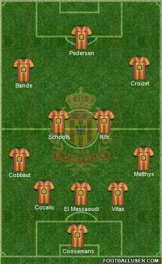 Yellow Red KV Mechelen Formation 2017