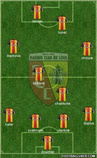 Racing Club de Lens Formation 2017